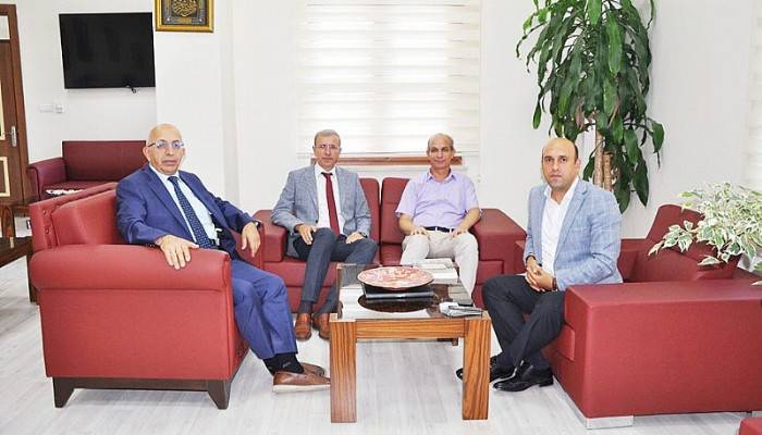 REKTÖR MURAT KAYMAKAM CAN’I ZİYARET ETTİ