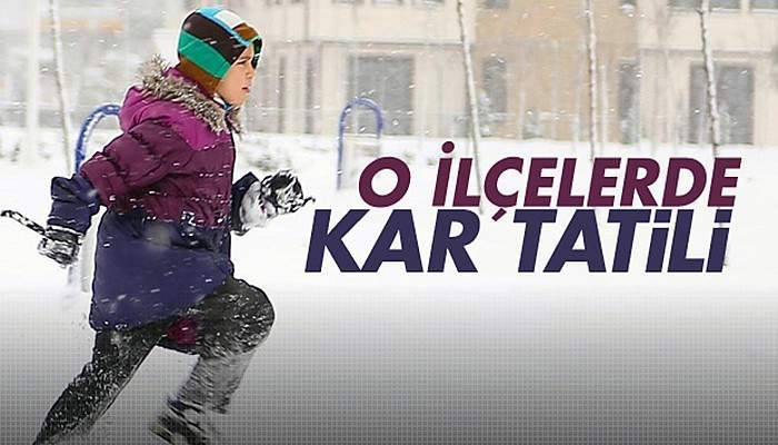 Gelibolu'da da okullar tatil edildi
