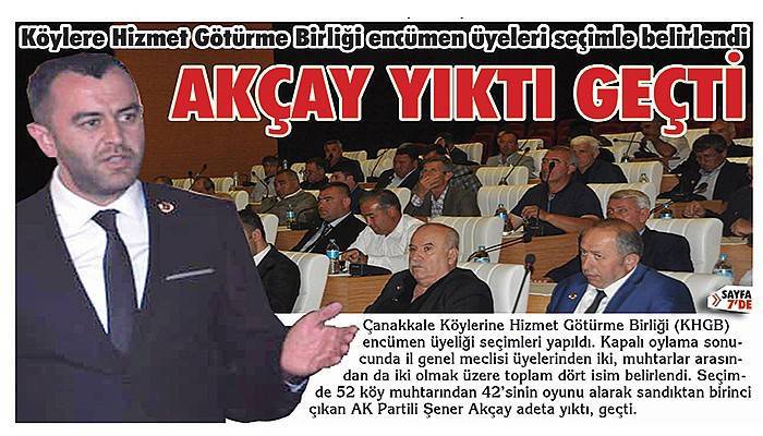 Köylere Hizmet Götürme Birliği encümen üyeleri seçimle belirlendi