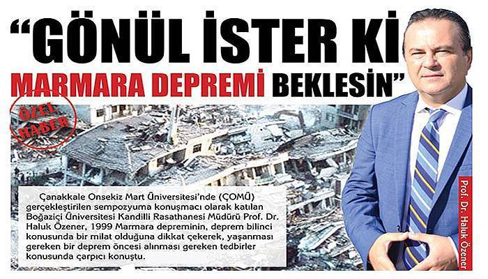 Kandilli Rasathanesi Müdüründen Çanakkale’de önemli açıklamalar