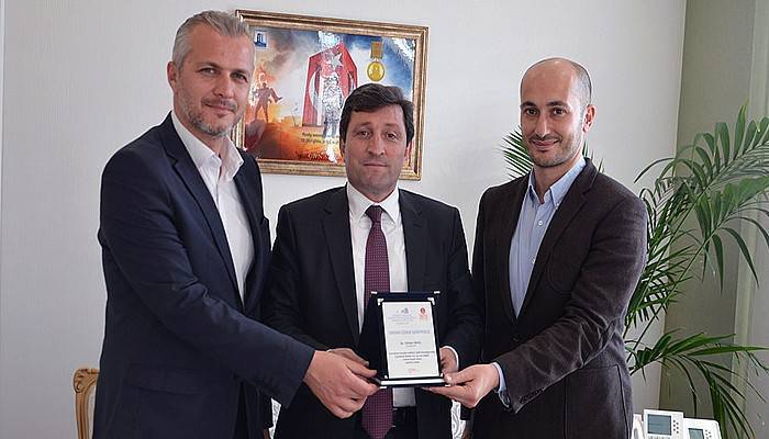 Vali Orhan Tavlı’ya Teşekkür Ziyareti