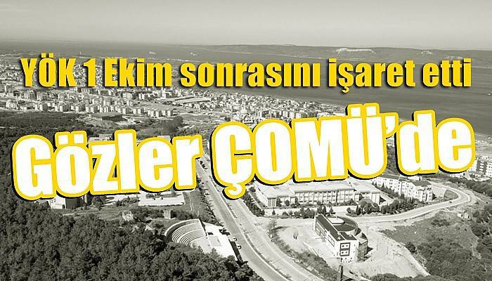 YÖK 1 Ekim sonrasını işaret etti