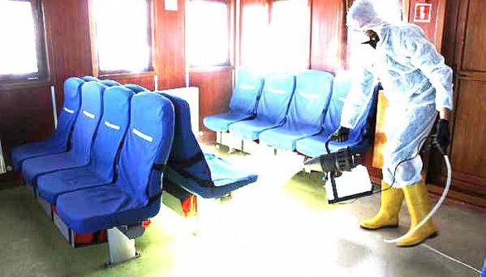 ÇANAKKALE'DE FERİBOTLARDA 'KORONAVİRÜS' ÖNLEMİ