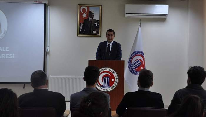 Aksoy, öğrencilere ‘Kamu Yönetimi’ni anlattı