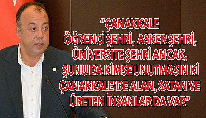 “Çanakkale’de emekliliğini bekleyen bankacı istemiyoruz”