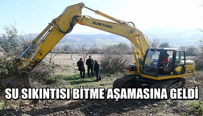 Su sıkıntısı bitme aşamasına geldi