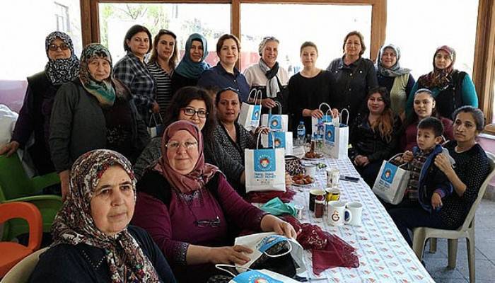 Kangırlı kadınları Bilgi Evi’nde