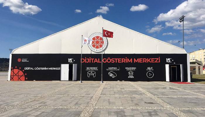 Dijital Gösterim Merkezi'nde Mevlana anılıyor