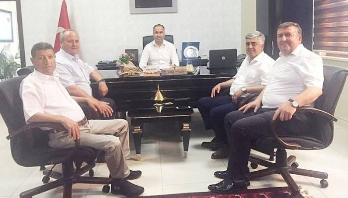 Oda Başkanlarından Milli Eğitim Müdürüne Ziyaret