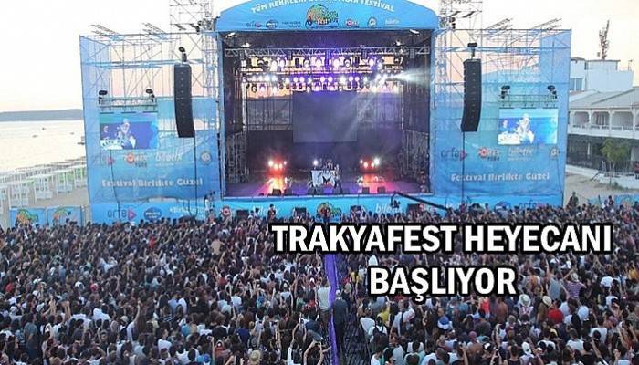 TrakyaFest heyecanı başlıyor