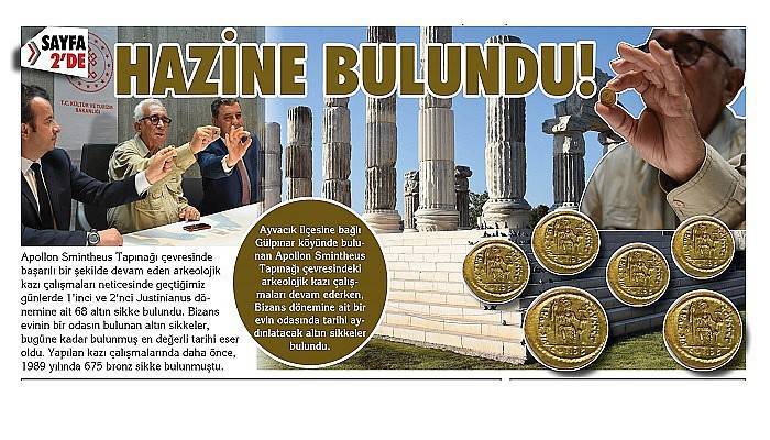 Kazı çalışmaları sırasında hazine bulundu!