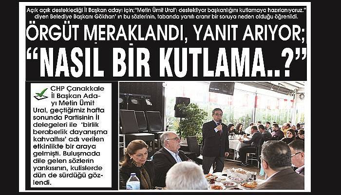 BELEDİYE DESTEKLİ ÇEVRECİ EYLEMLERDE, URAL, OLMAZSA OLMAZ MI..?
