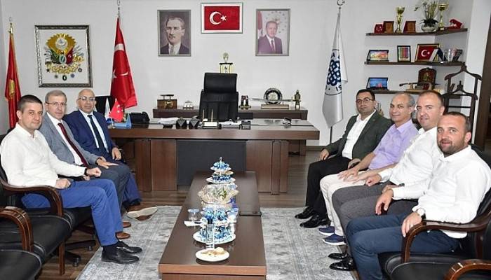 Rektörden Başkan Erdoğan’a Ziyaret