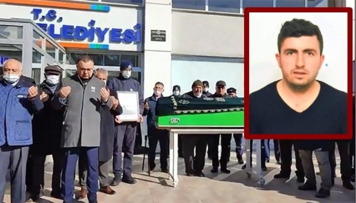 Hayatını Kaybeden Belediye Çalışanı Son Yolculuğuna Uğurlandı