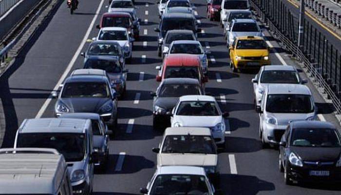 Motorlu araç sayısı arttı!