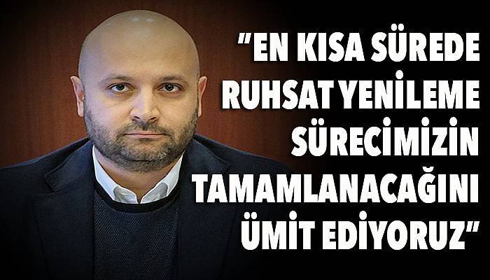Proje Müdürü ve Şirket Sözcüsü Şen son gelişmeleri aktardı