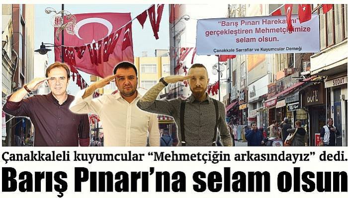 Kuyumculardan Mehmetçiğe destek