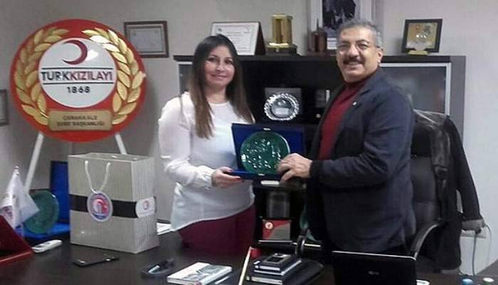 Kızılay’dan ÇOMÜ Butiğe Destek