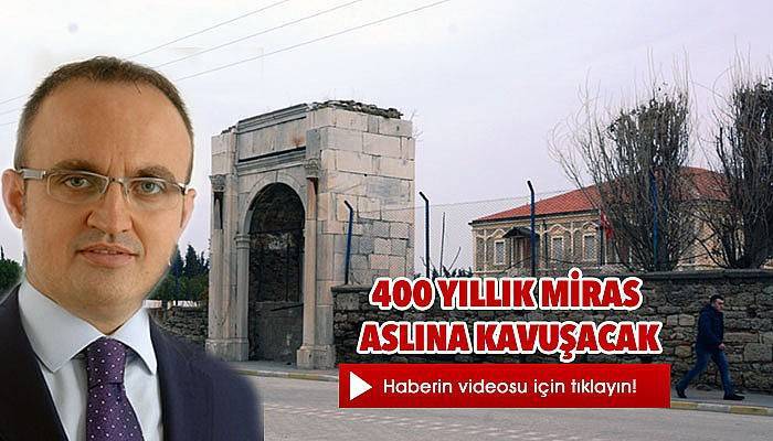 Zühre Kapısı Gelibolu Mevlevihanesi'ne Kazandırılıyor