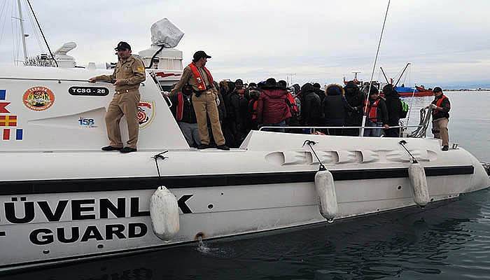 Çanakkale'de 46 mülteci yakalandı