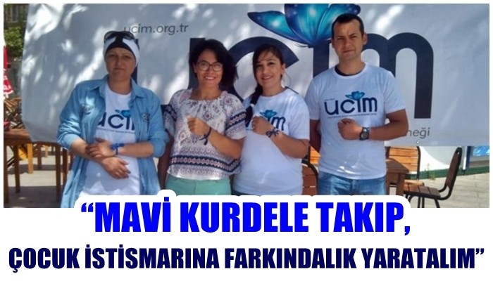 Çocuk istismarıyla mücadelede, mavi kurdeleler sol bileklere!