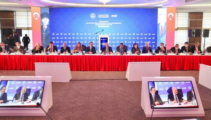 Ankara’daki toplantıya Rektör Murat katıldı