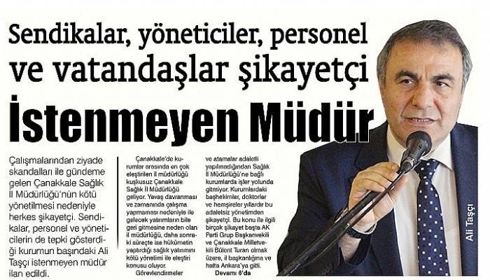 Sendikalar, yöneticiler, personel ve vatandaşlar şikayetçi İstenmeyen Müdür