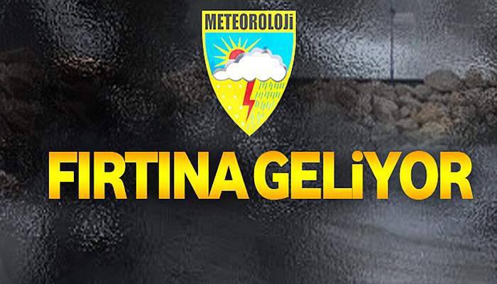 Marmara ve Kuzey Ege'de Fırtına Bekleniyor!!!
