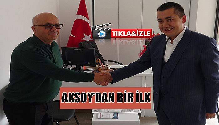 Aksoy, ilk kez bir muhtarlığı ziyaret etti