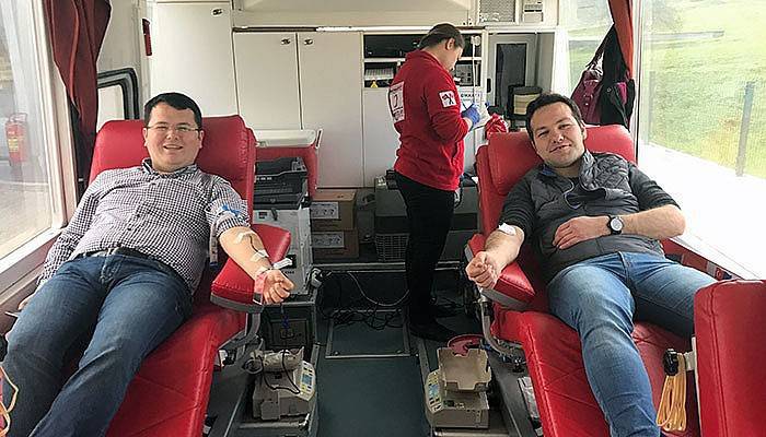 Aydoğan Otomotiv’den Kan Bağışı Desteği