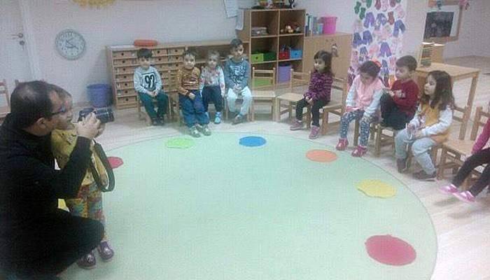 Minikler gazeteciliği öğrendi