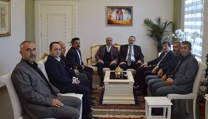 Müteahhitler, Vali Tavlı’ya gitti