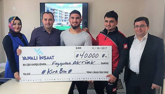 Avrupa Güreş Şampiyonuna 40 bin TL ödül