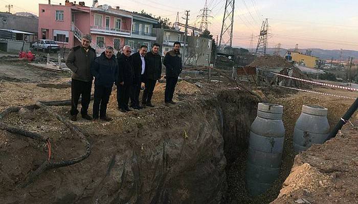 Babaoğlu, altyapı çalışmalarını inceledi