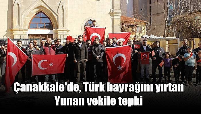 Canakkale De Turk Bayragini Yirtan Yunan Vekile Tepki Video