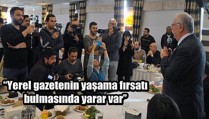 “Yerel gazetenin yaşama fırsatı bulmasında yarar var”