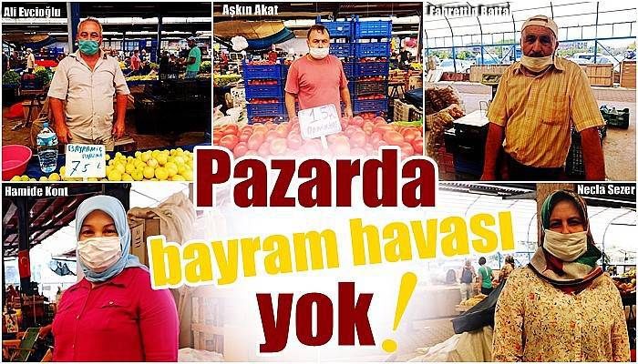 Pazarda bayram havası yok