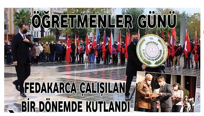 Öğretmenler Günü, fedakarca çalışılan bir dönemde kutlandı