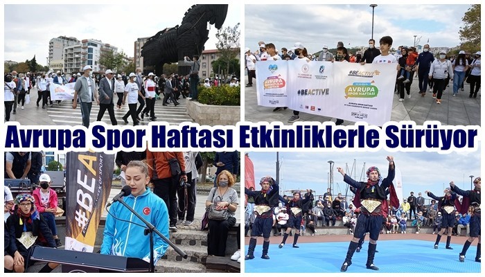 Avrupa Spor Haftası Etkinliklerle Sürüyor