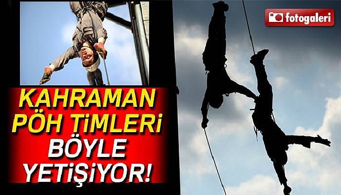 Kahraman özel harekatçılar böyle yetişiyor