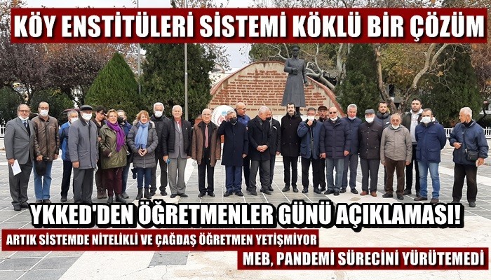 'Eğitim Sorununun Çözümü: Köy Enstitüleri Sistemi'