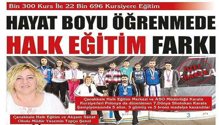 1300 kurs, 22 bin 696 kursiyer (VİDEO)