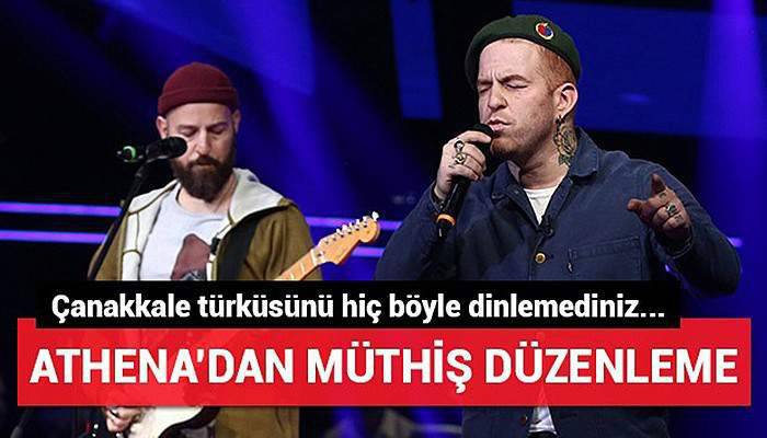 Athena'dan Tüyleri Diken Diken Eden Çanakkale Türküsü!