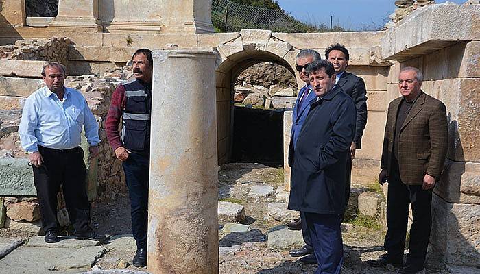 Vali Tavlı İçdaş ve Parion’u gezdi