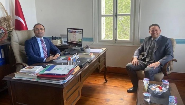 ÇARO Başkanı Müşterioğlu, Yılmaz’a Konuk Oldu