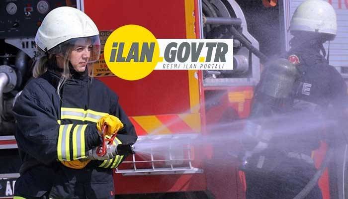541 İTFAİYE ERİ ALINACAK