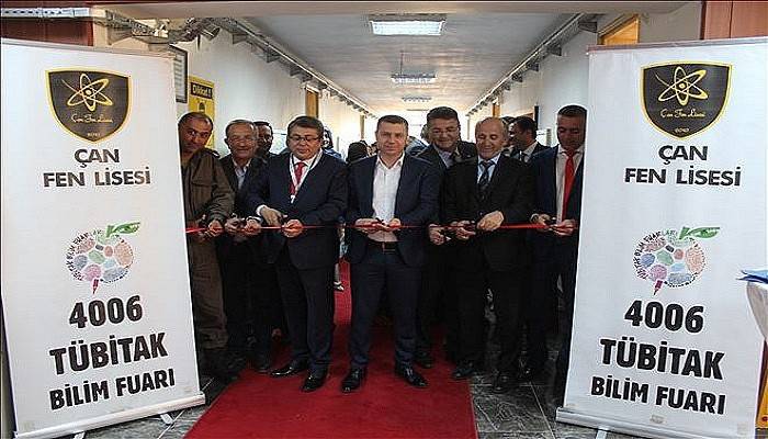 Çan’da TÜBİTAK fuarı