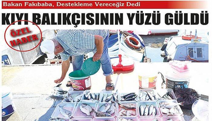 Kıyı balıkçıları desteklemeden memnun (VİDEO)