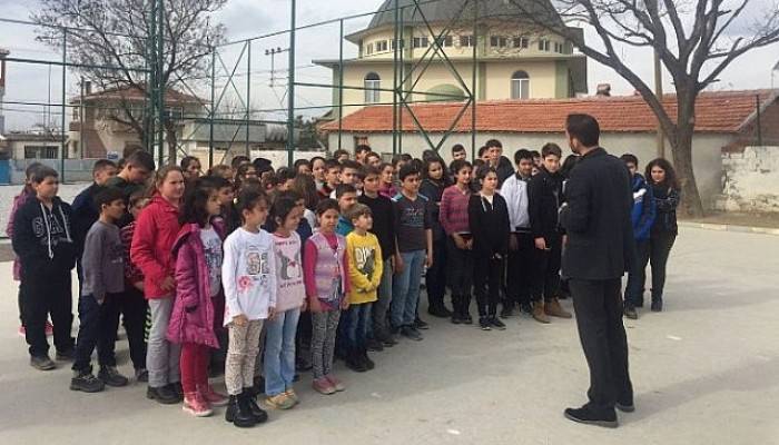 Çanakkale'deki okullarda deprem tatbikatı