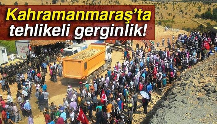 Kahramanmaraş’ta içme suyu gerginliği
